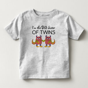 T-shirt Sou a Irmã das Gêmeas.