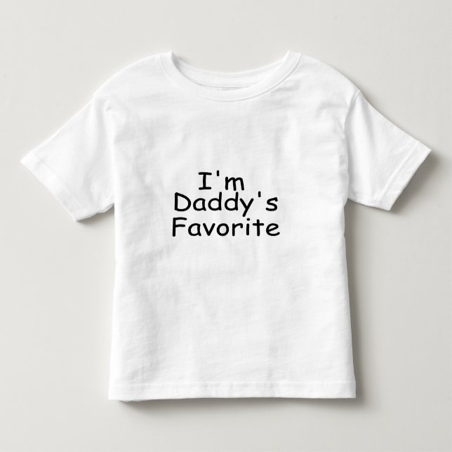 T-shirt Sou o Pai favorito (Frente)