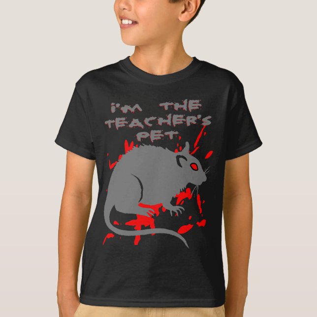 T-shirt "Sou o Xodó da Professora" Rato (Frente)