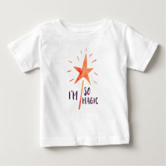 T-shirt Sou Tão Magic Girls Toddler Ruffle T Shirt