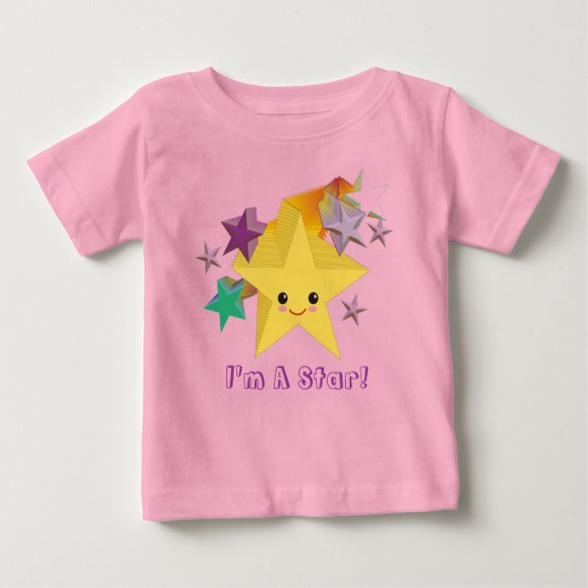 T-shirt Sou uma estrela! (Frente)