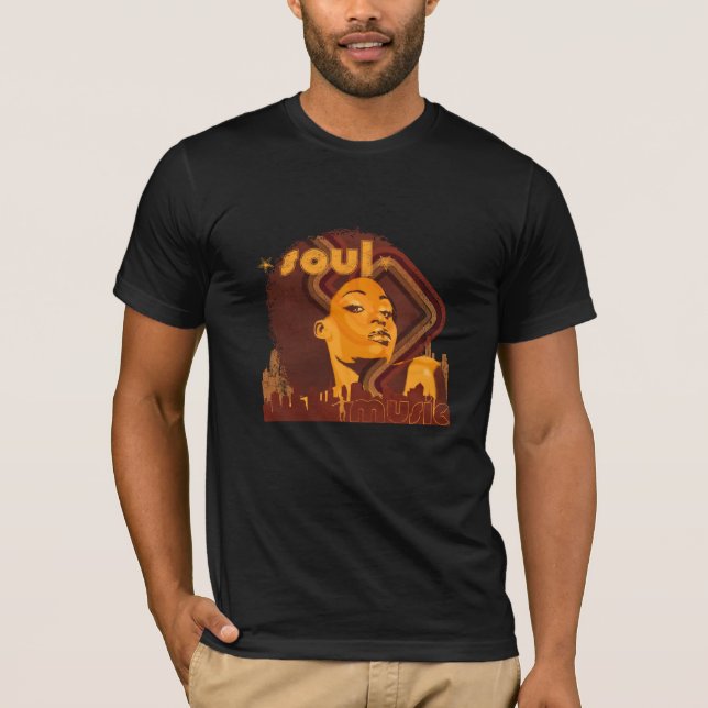 T-shirt Soul Music (Frente)