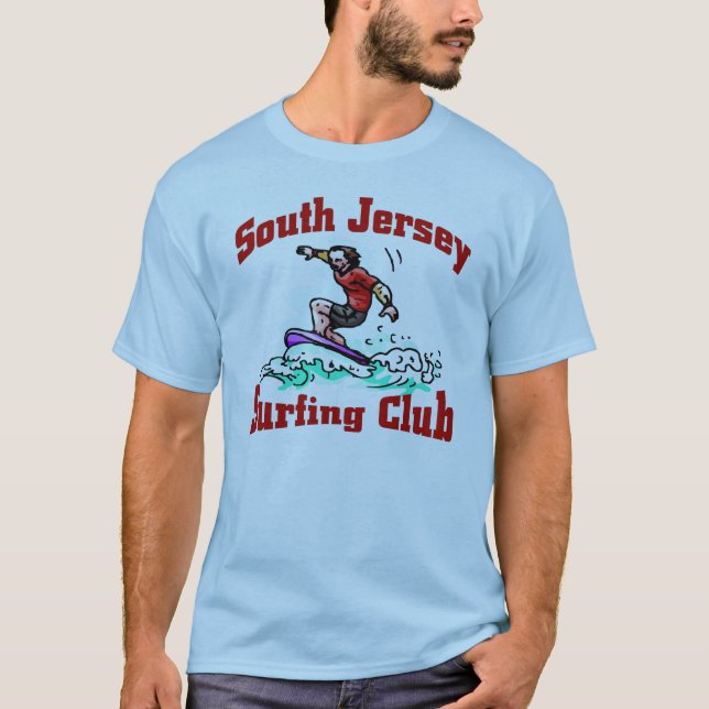 T-shirt South Jersey Surfing Club (Frente)