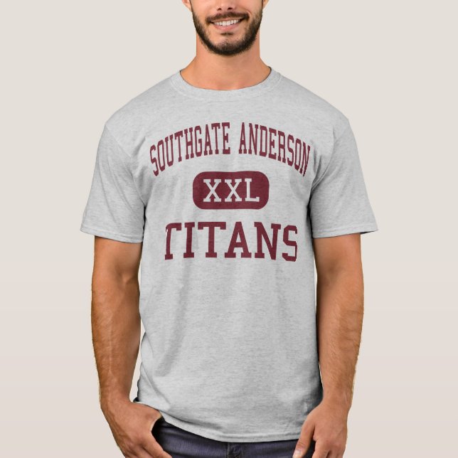 T-shirt Southgate Anderson - titã - alto - Southgate (Frente)
