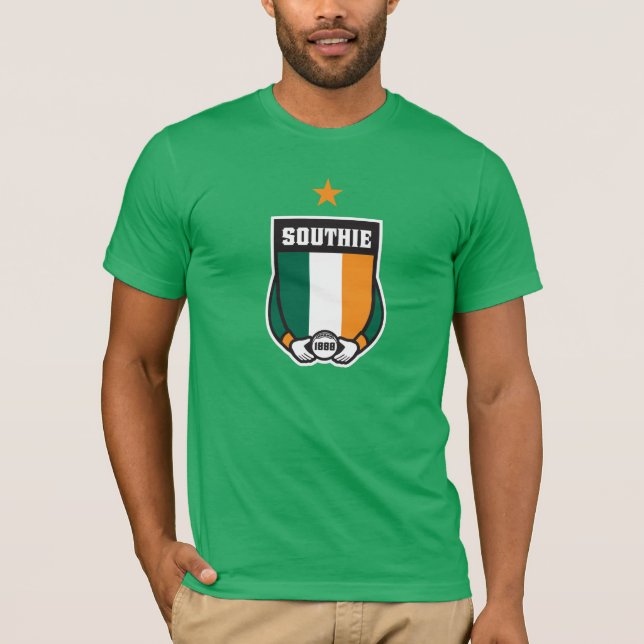 T-shirt Southie - liga de América - estúdios de PCGD (Frente)