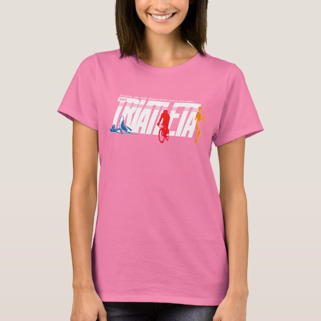 T-shirt Soy Triatleta (Frente)