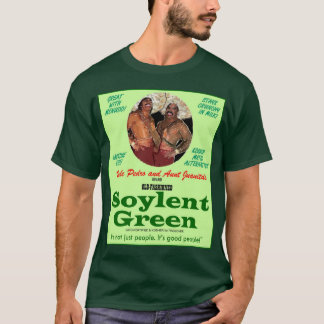 T-shirt Soylent Verde do tio Pedro & da tia Juanita