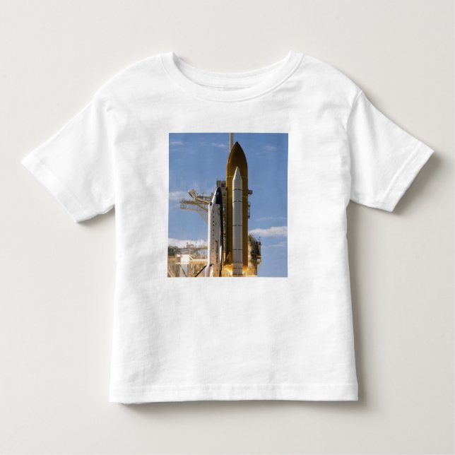 T-shirt Space Shuttle Atlantis levanta 5 (Frente)