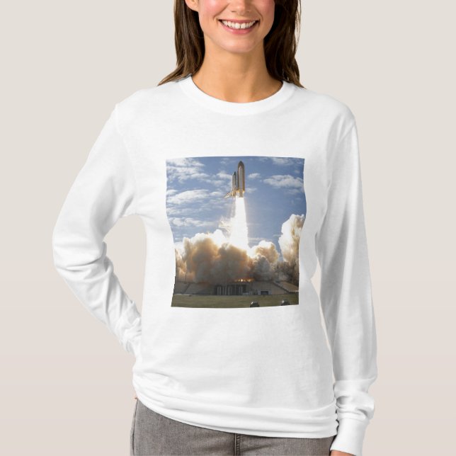 T-shirt Space Shuttle Atlantis tira 10 (Frente)