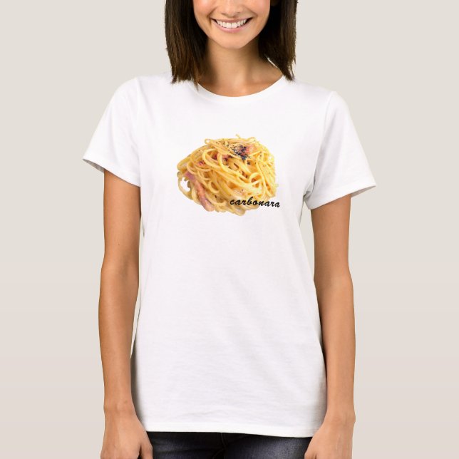 T-shirt Spaghetti Carbonara (Frente)