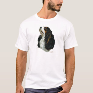 T-shirt Spaniel de rei Charles descuidado