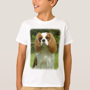 T-shirt Spaniel de rei Charles descuidado 9J002D-08