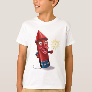 T-shirt Sparkle Firecracker Toon