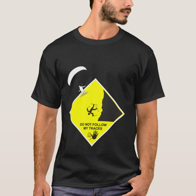 T-shirt speedflying speedriding (Frente)