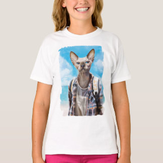 T-shirt Sphynx, turista.