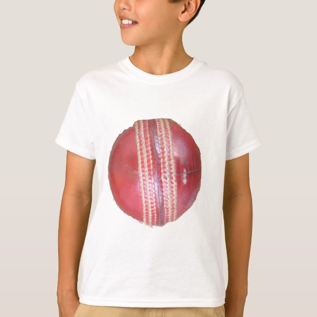 T-shirt Spin Master's Sphere: Uma bola de críquete esquerd (Frente)