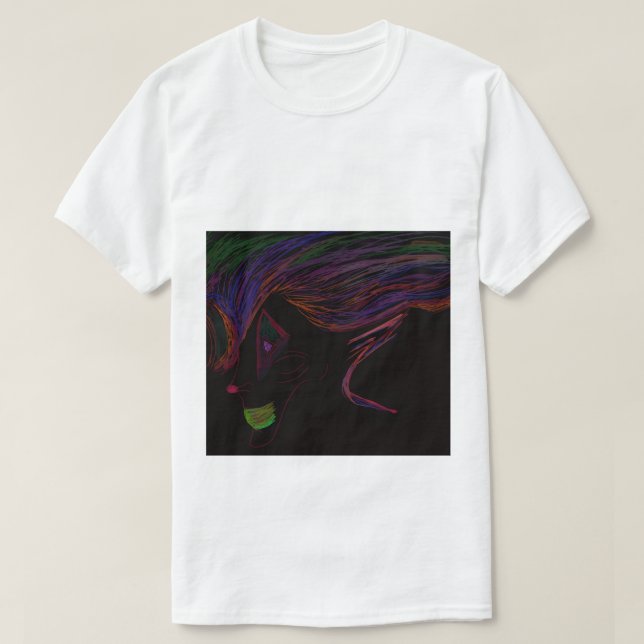 T-Shirt Spirit de Trickster Halloween (Frente do Design)