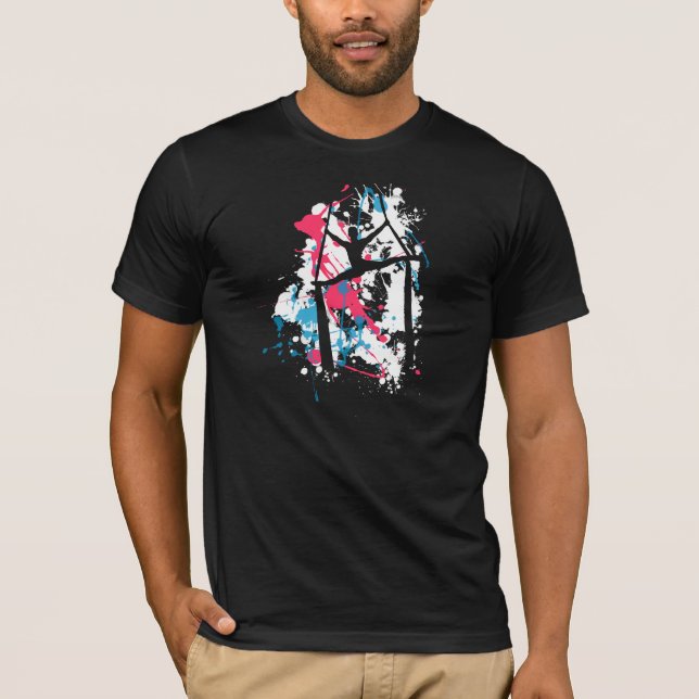 T-shirt Splatter das separações (Frente)