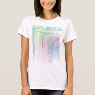 T-shirt Splatter explorado da pintura