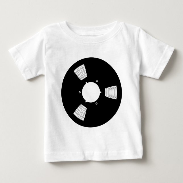 T-shirt Spool de Fitas de Gravação (Frente)