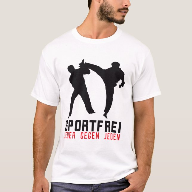 T-shirt sportfrei02 (Frente)