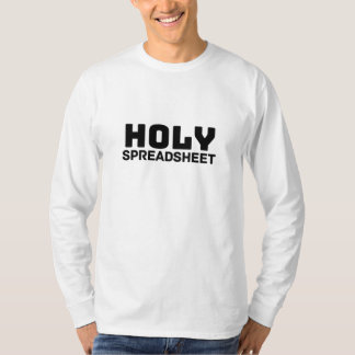 T-Shirt Spreadsheet