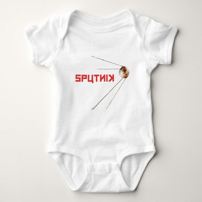T-shirt SPUTNIK - espaço/russo/união/soviética (Frente)