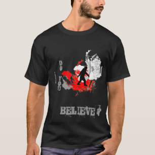 T-shirt Squatch você acredita
