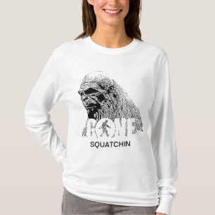 T-shirt Squatchin ido