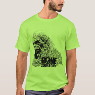 T-shirt Squatchin ido
