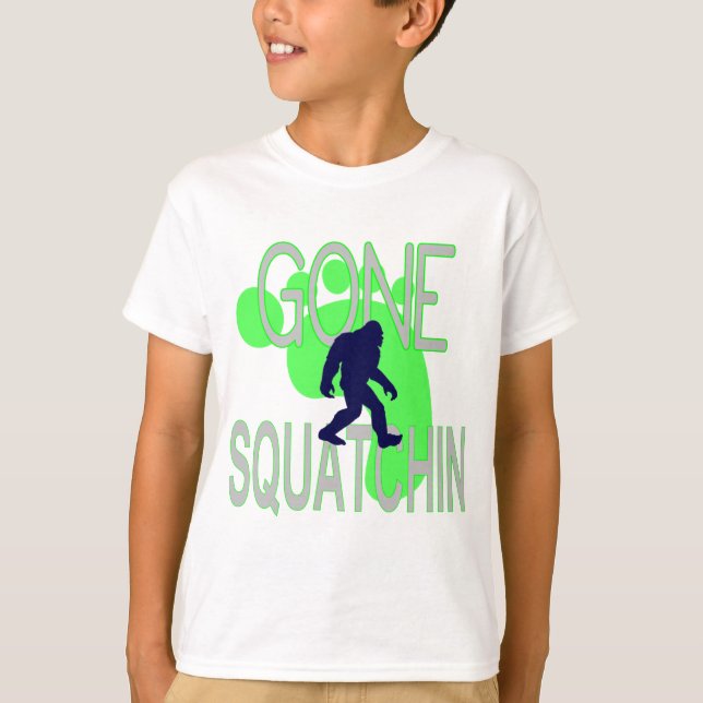T-shirt squatchin ido (Frente)