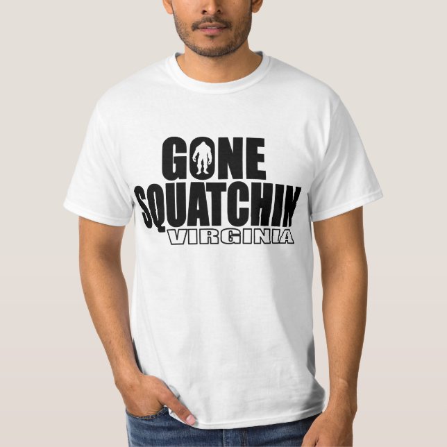 T-shirt Squatchin ido VIRGÍNIA - Bobo original (Frente)