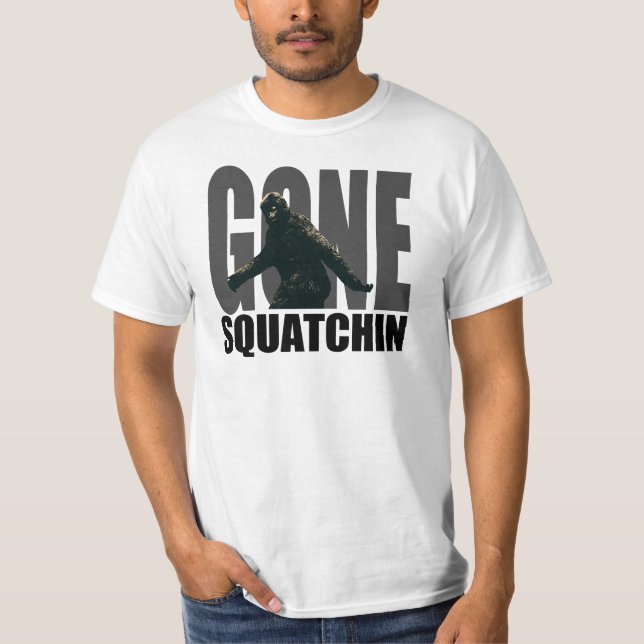 T-shirt SQUATCHIN idos - Versão de luxe (Frente)