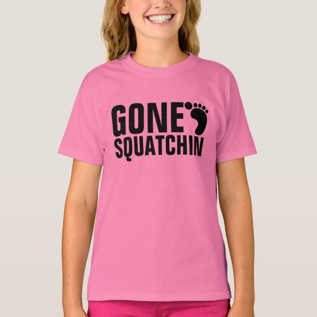 T-SHIRT SQUATCHIN SAÍDO (Frente)
