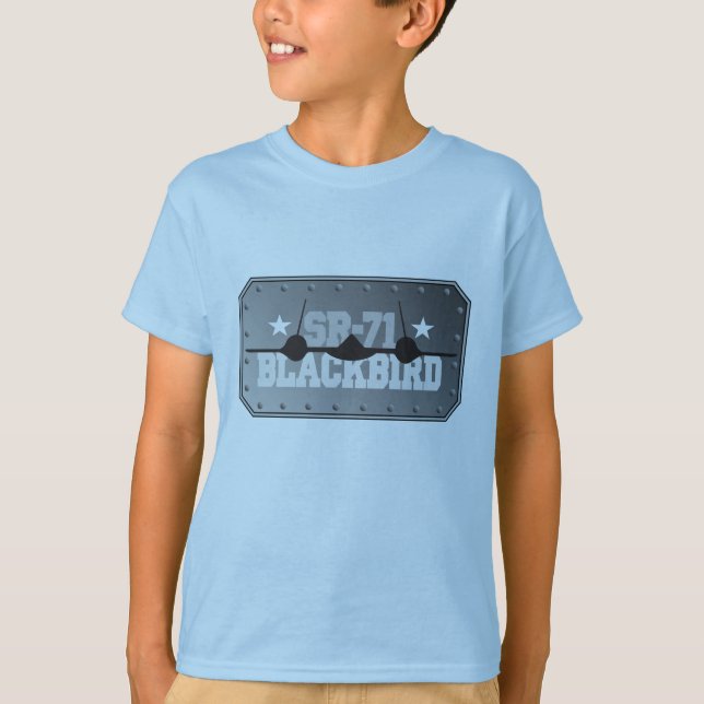 T-shirt SR-71 Blackbird (Frente)