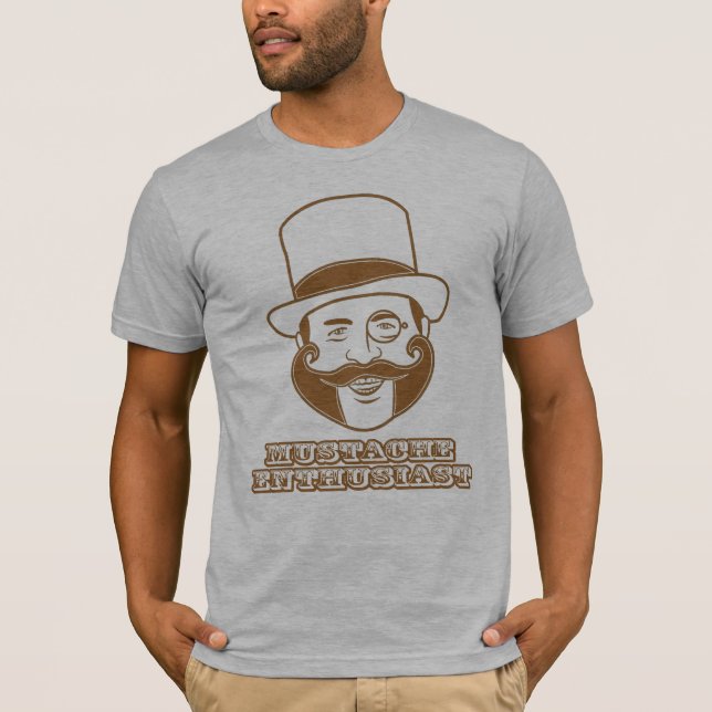 T-shirt Sr. Bigode Homem (Frente)