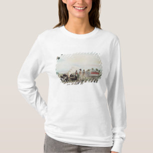 T-shirt Sr. Branco, Harris e Laing com um partido