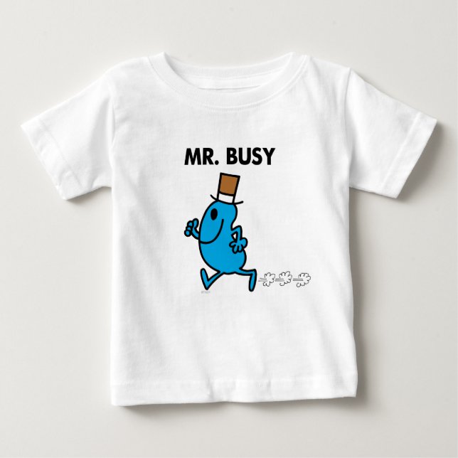 T-shirt Sr. Busy Running Rápido (Frente)