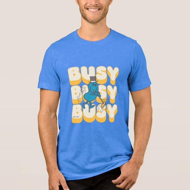 T-shirt Sr. Busy Varrendo Rapidamente (Frente)