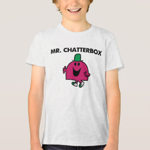 T-shirt Sr. Chatterbox Waving Olá!