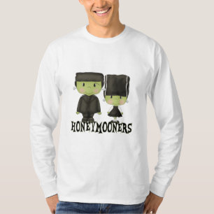 T-shirt Sr. Dia de as Bruxas engraçado da Sra. Franken Hon