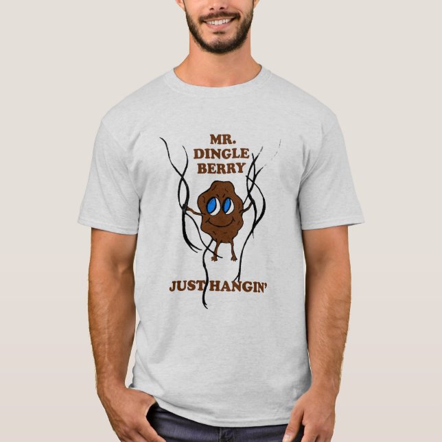 T-shirt Sr. Dingleberry Apenas Hanin' (Frente)