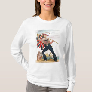 T-shirt Sr. E.F. Saville como 'Union Jack