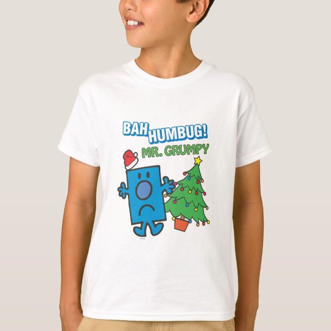 T-shirt Sr. Grumpy | Bah Humbug (Frente)