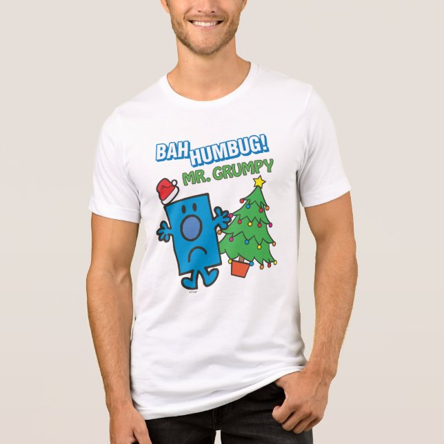 T-shirt Sr. Grumpy | Bah Humbug (Frente)
