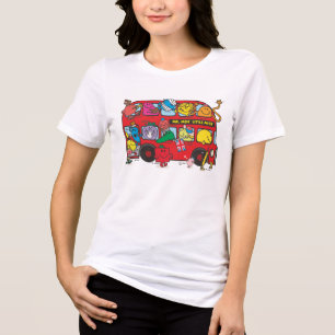 T-shirt Sr. Homem & Ônibus da senhorita Aglomeração