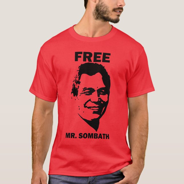 T-shirt Sr. livre Sombath 2 (Frente)