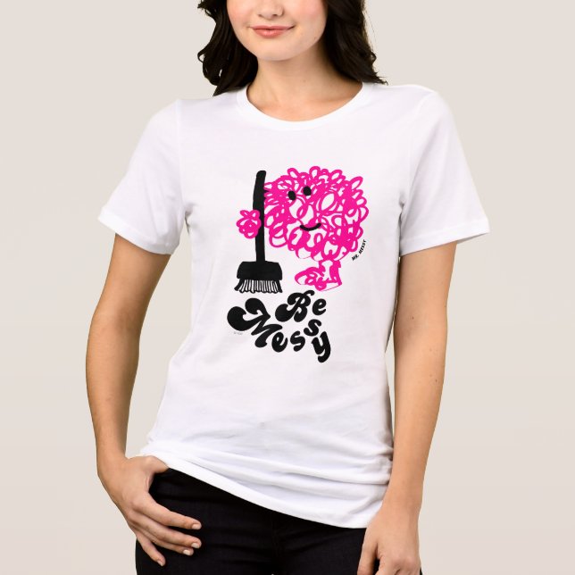 T-shirt Sr. Messy Limpando (Frente)