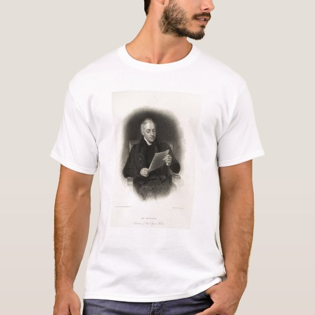T-shirt Sr. Murray, editor de trabalhos do senhor Byron (Frente)