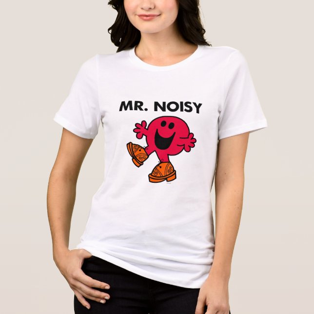 T-shirt Sr. Noisy | Grandes Clogs Andando (Frente)